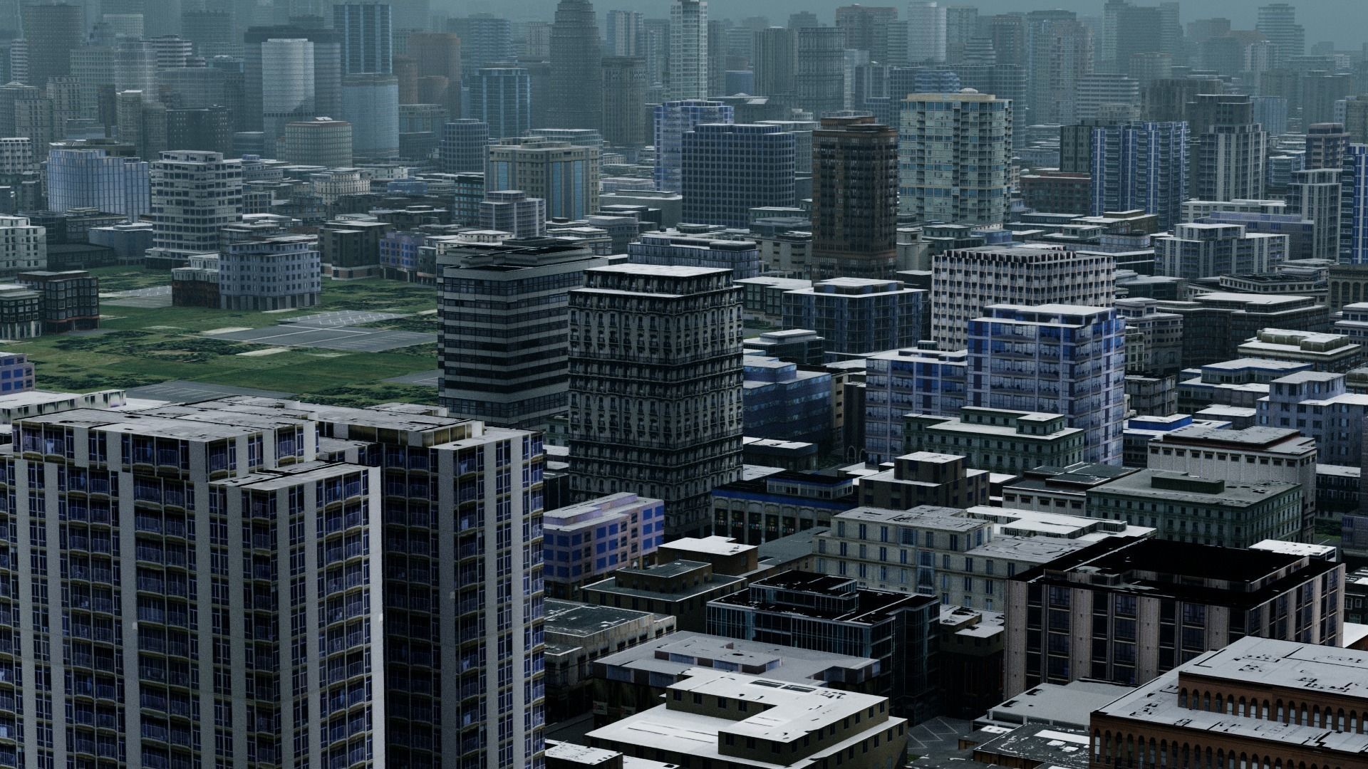 Real Time City 17 3D model_12