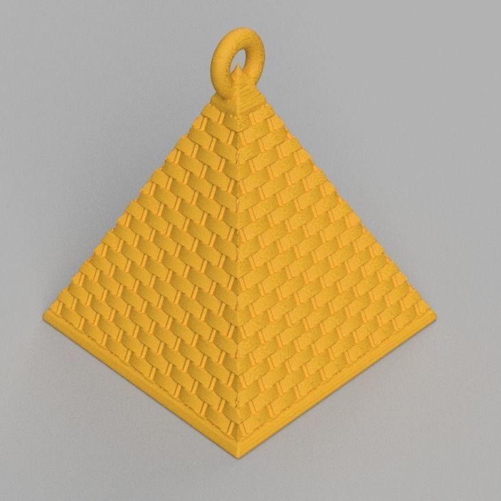 boule de noel triange X75 3d print 3D print model_54