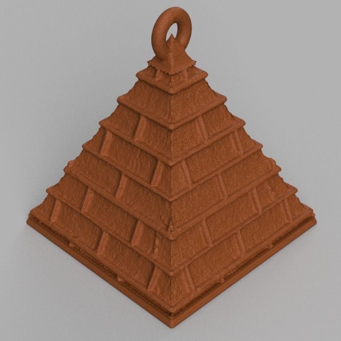 boule de noel triange X75 3d print 3D print model_38