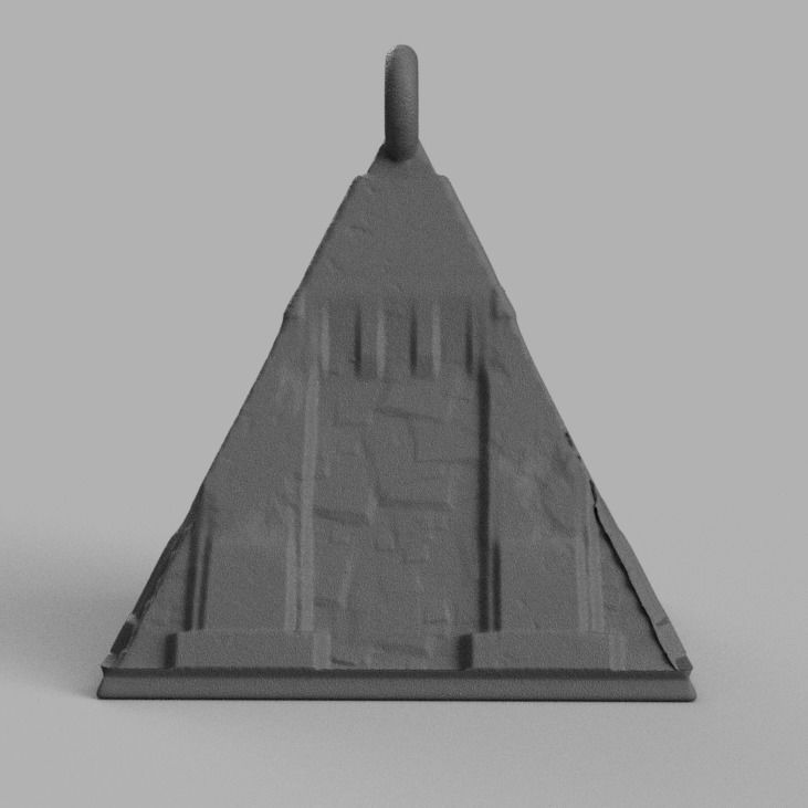 boule de noel triange X75 3d print 3D print model_15