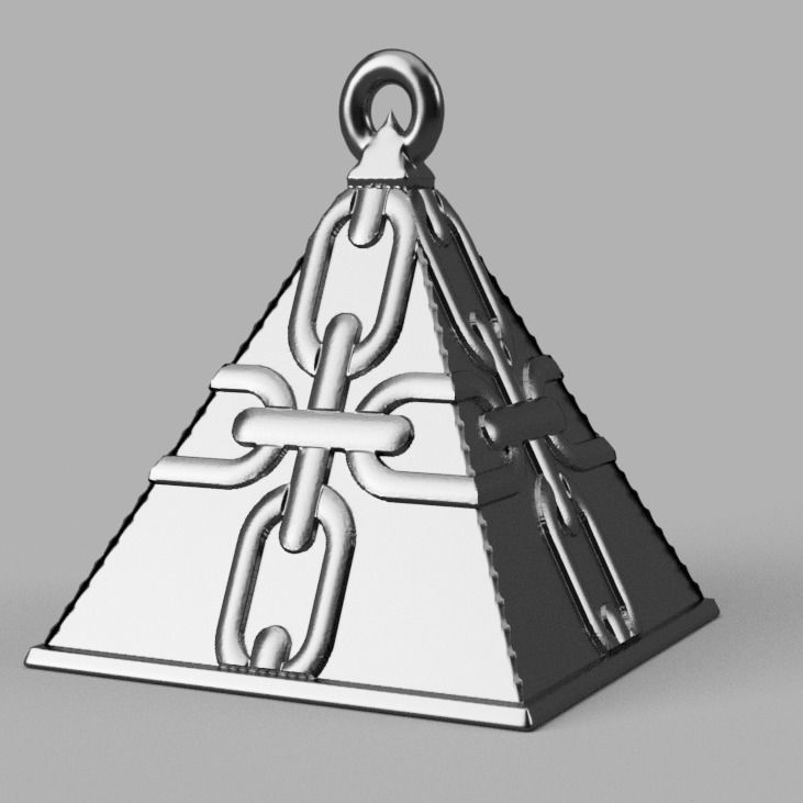 boule de noel triange X75 3d print 3D print model_62