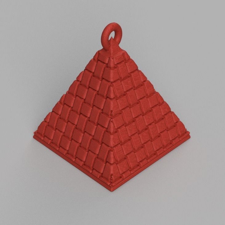 boule de noel triange X75 3d print 3D print model_29