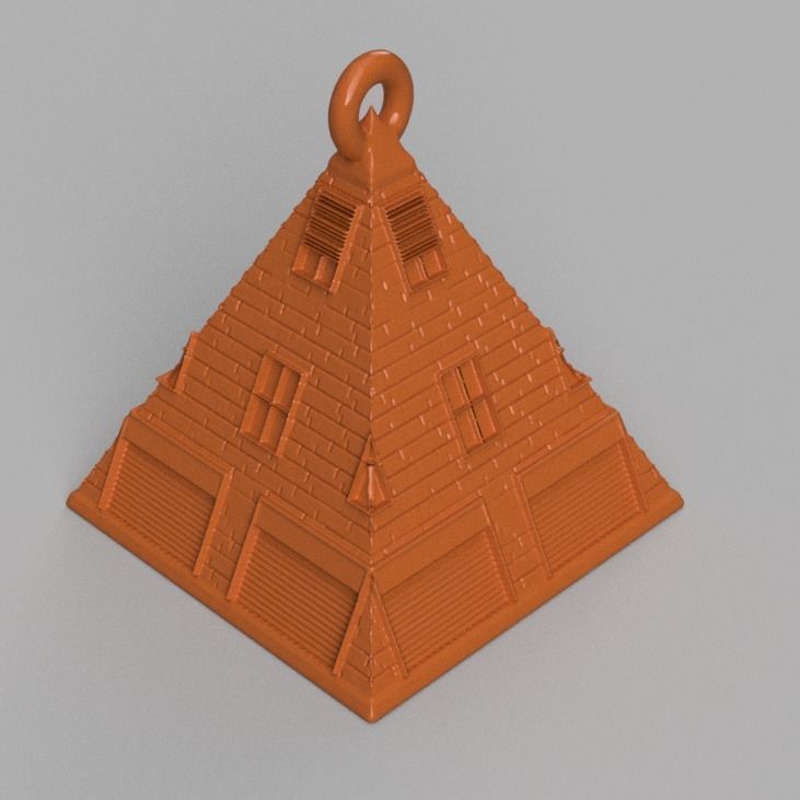 boule de noel triange X75 3d print 3D print model_10