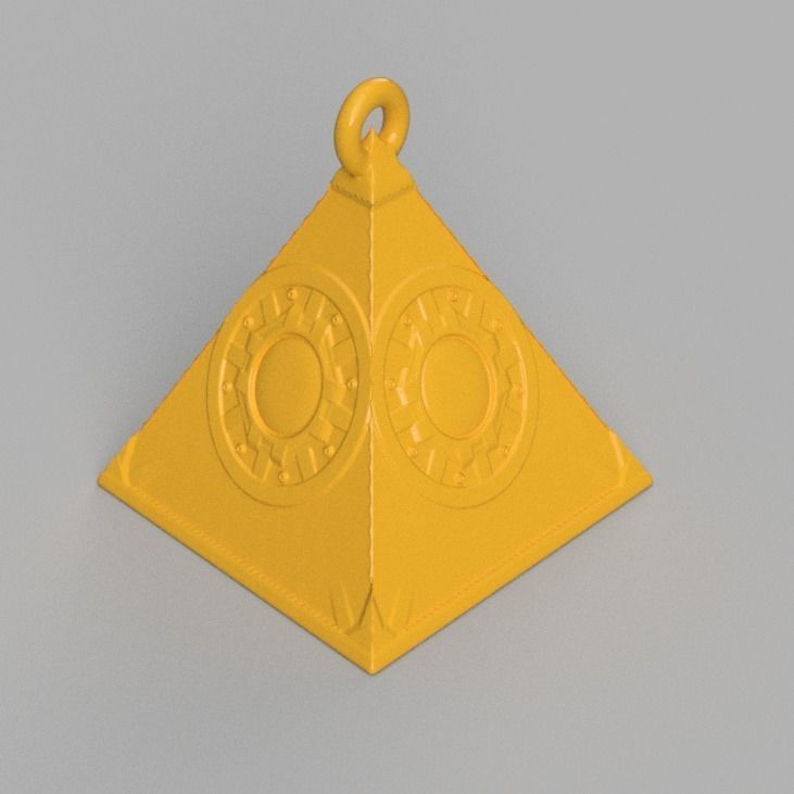 boule de noel triange X75 3d print 3D print model_2