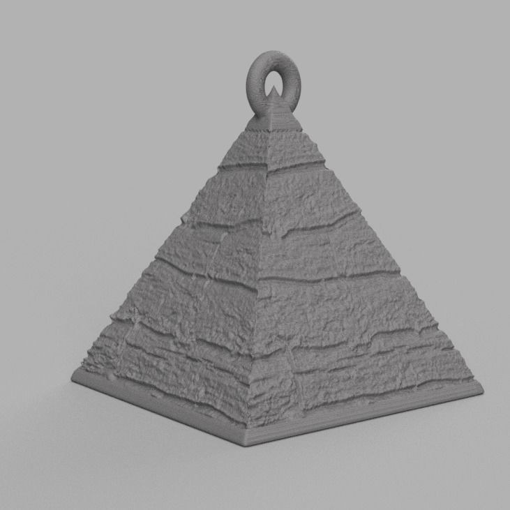 boule de noel triange X75 3d print 3D print model_72