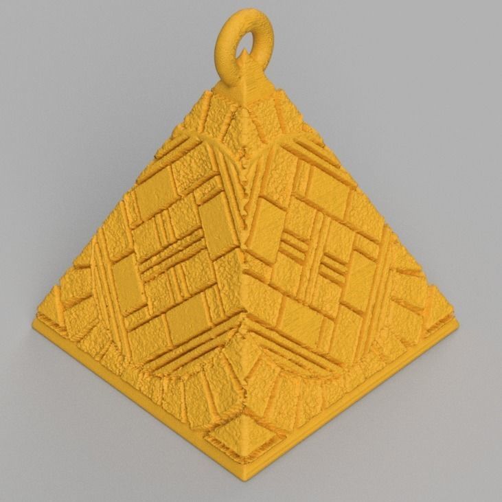 boule de noel triange X75 3d print 3D print model_39