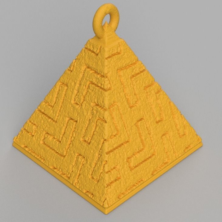 boule de noel triange X75 3d print 3D print model_60