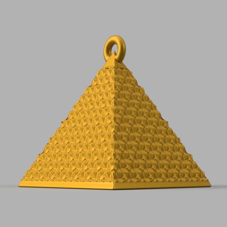 boule de noel triange X75 3d print 3D print model_44