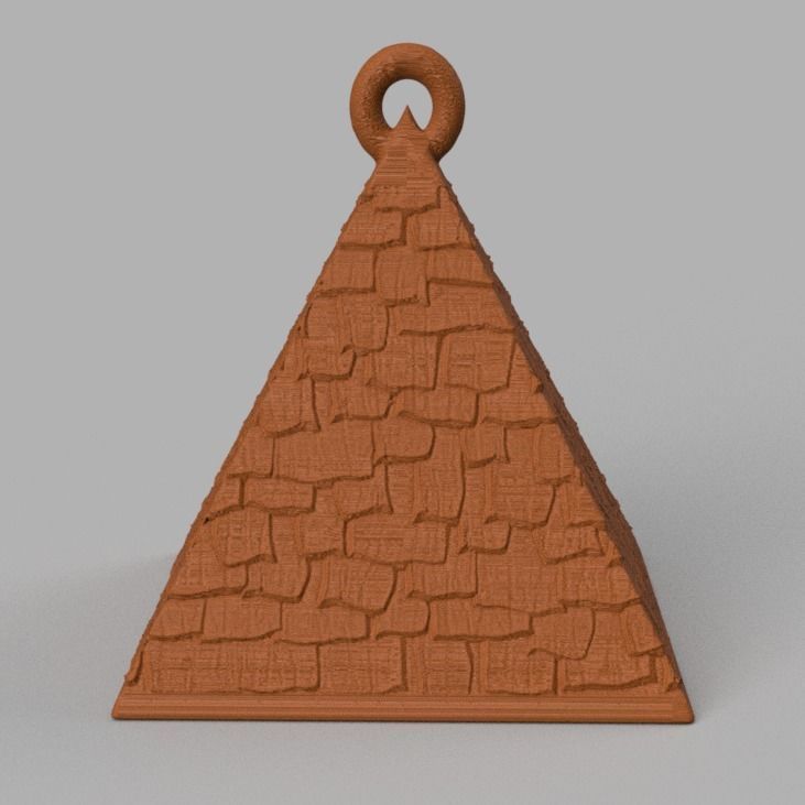 boule de noel triange X75 3d print 3D print model_71