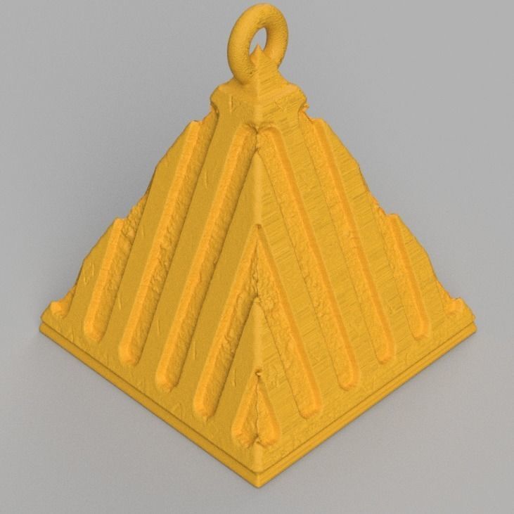 boule de noel triange X75 3d print 3D print model_59