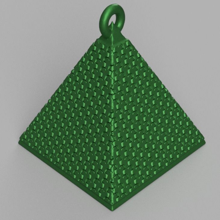 boule de noel triange X75 3d print 3D print model_51