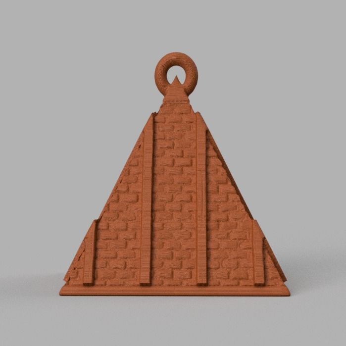 boule de noel triange X75 3d print 3D print model_31