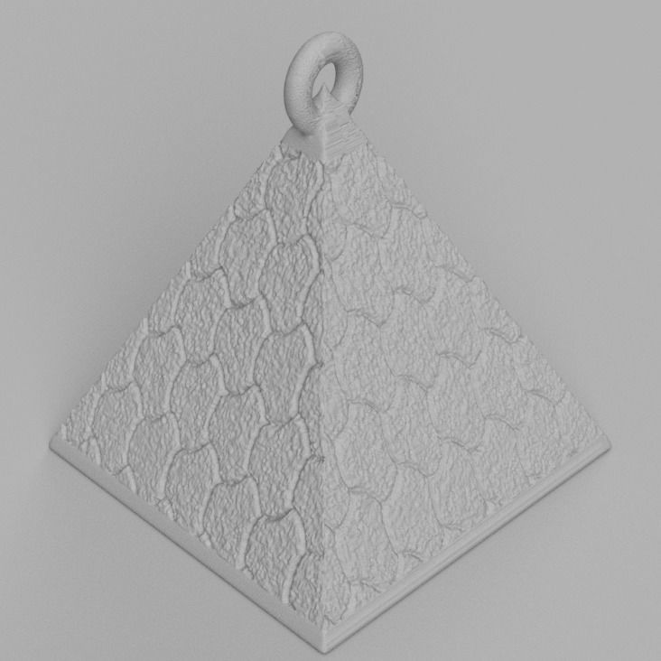 boule de noel triange X75 3d print 3D print model_41