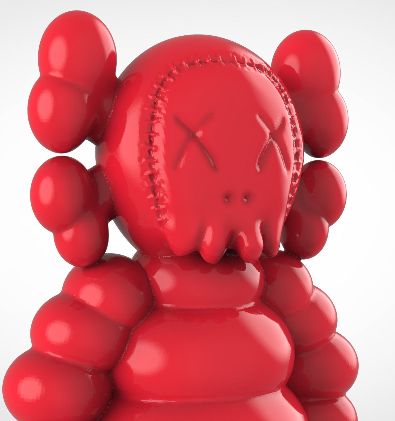 Kaws What Party Free 3D print model_4