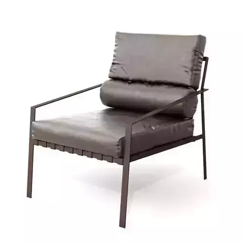 Gray modern armchair 23 am121