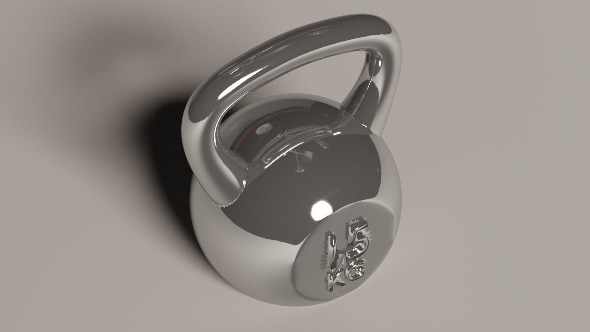 Miniature gym weights - 4 models 3D print model_3