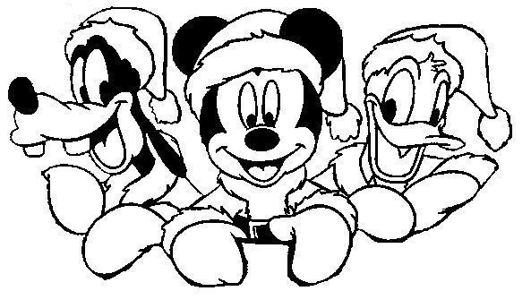 Mickey and Friends Christmas Ornament 3D print model_1