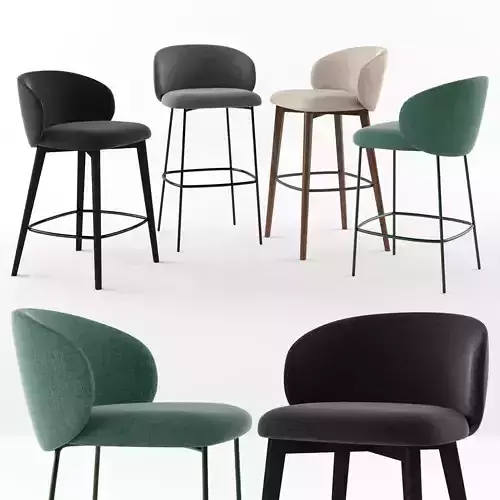 Connubia Tuka bar stools