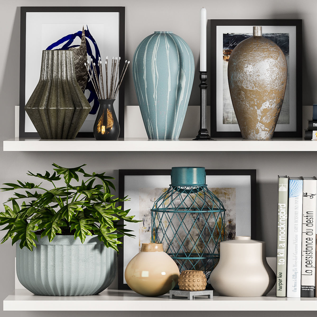 Decorative set-30 3D model_1