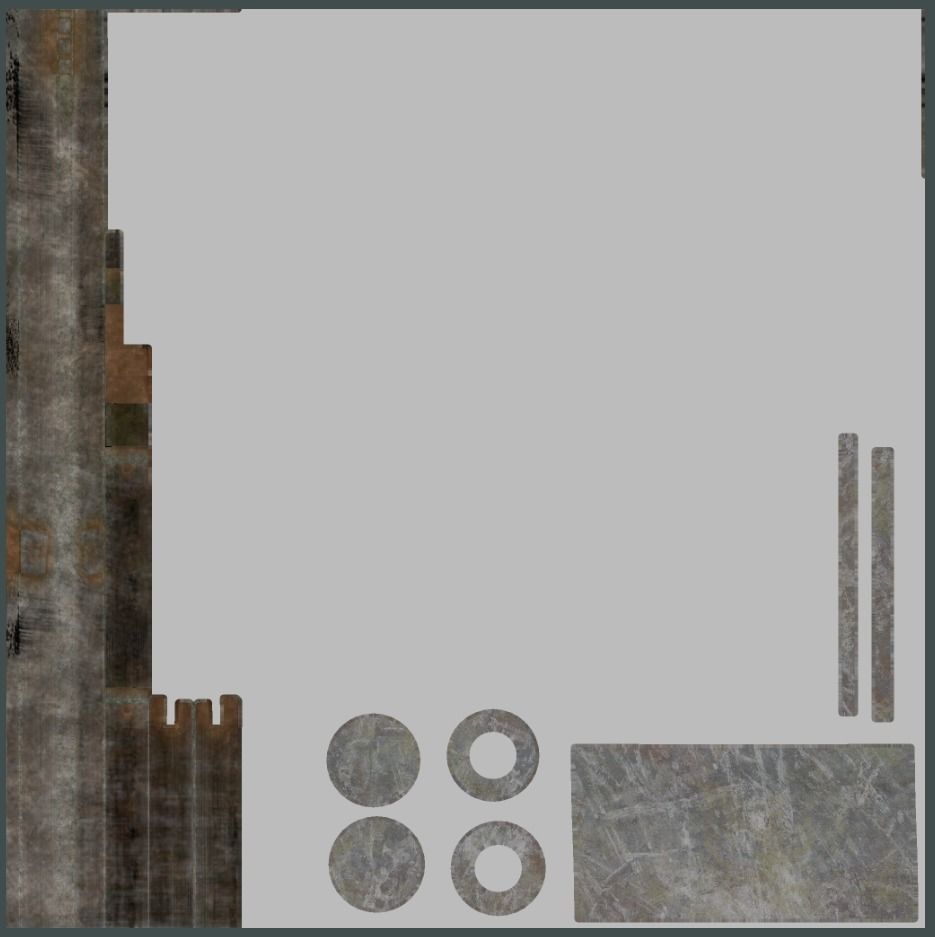 Ducking Stool Low-poly 3D model_12