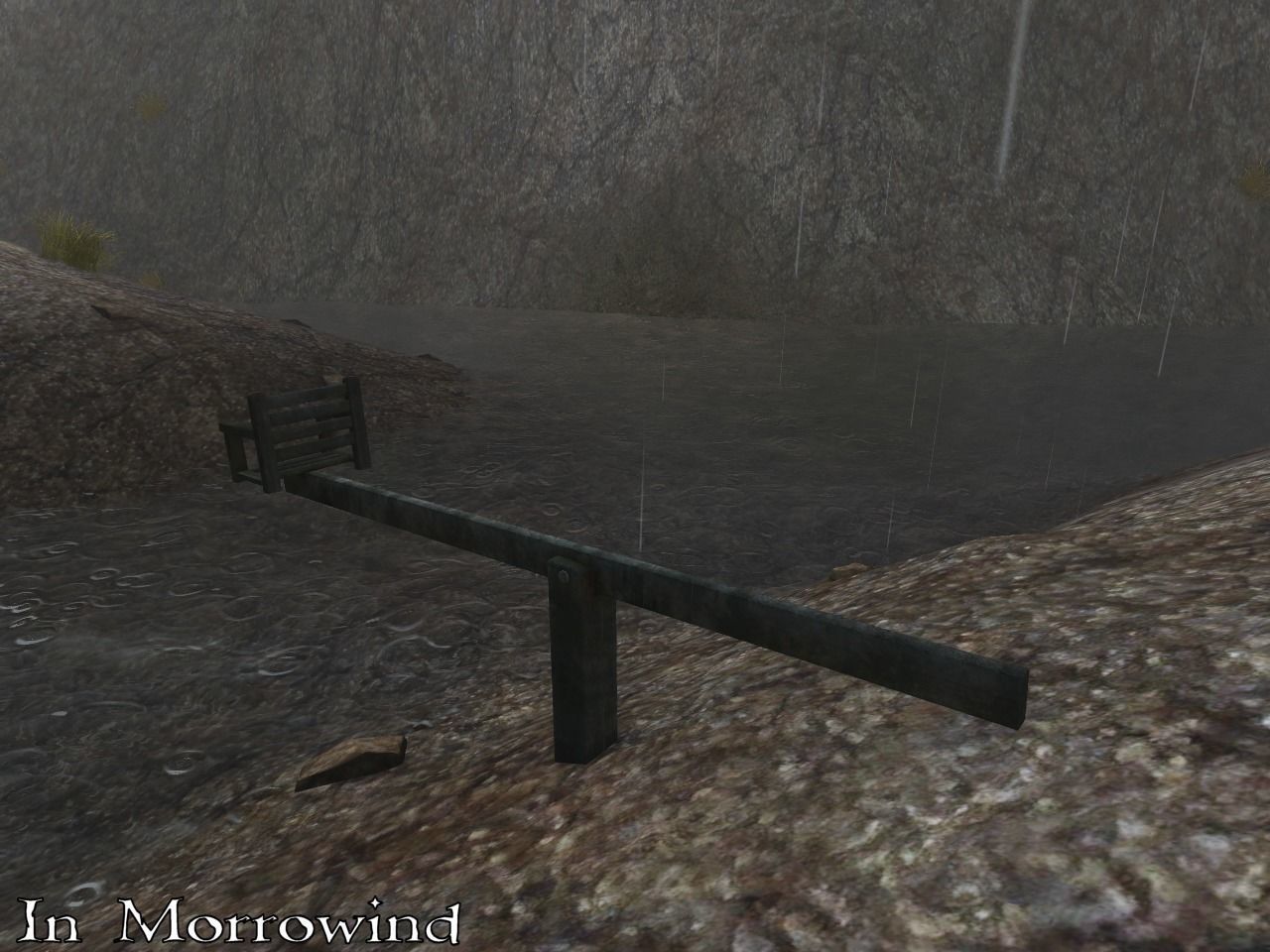 Ducking Stool Low-poly 3D model_10