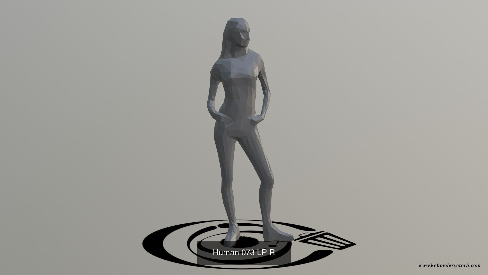 Low Poly People Pack 016 - 30 Pieces R 3D Model Collection_15