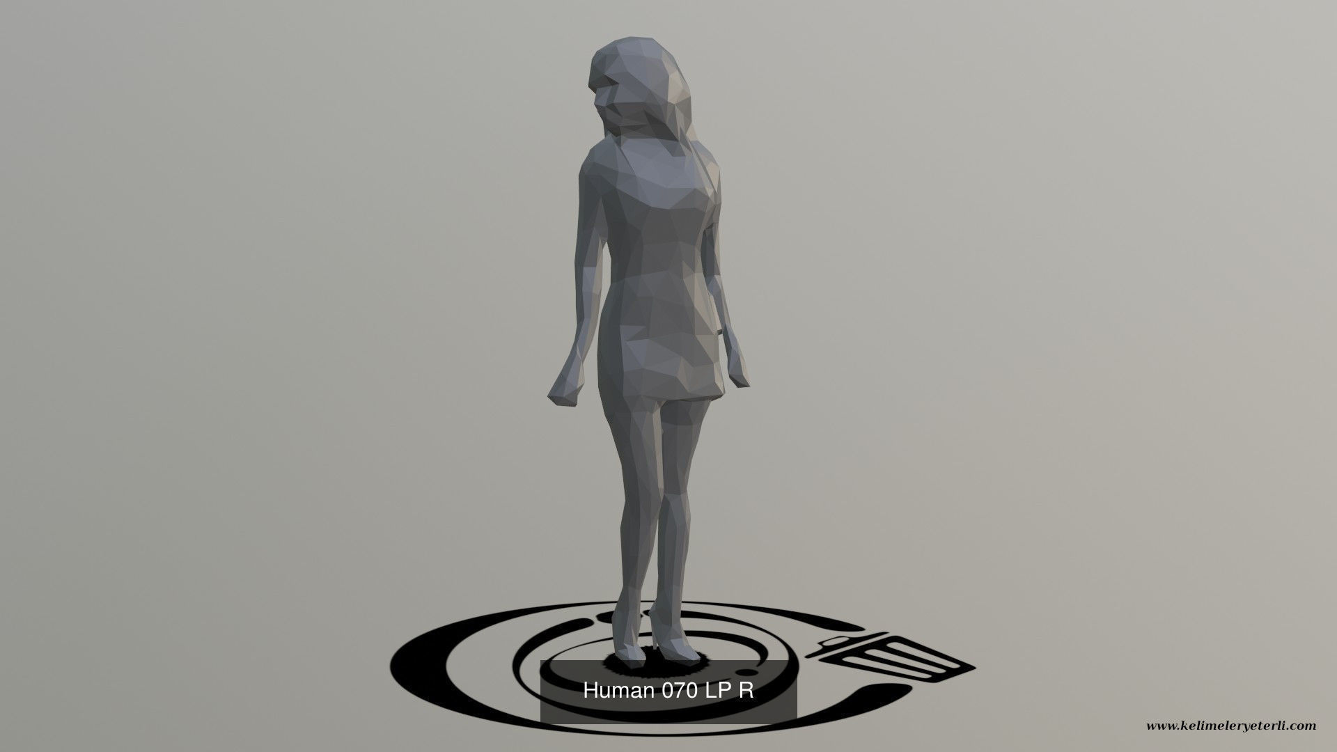 Low Poly People Pack 016 - 30 Pieces R 3D Model Collection_11