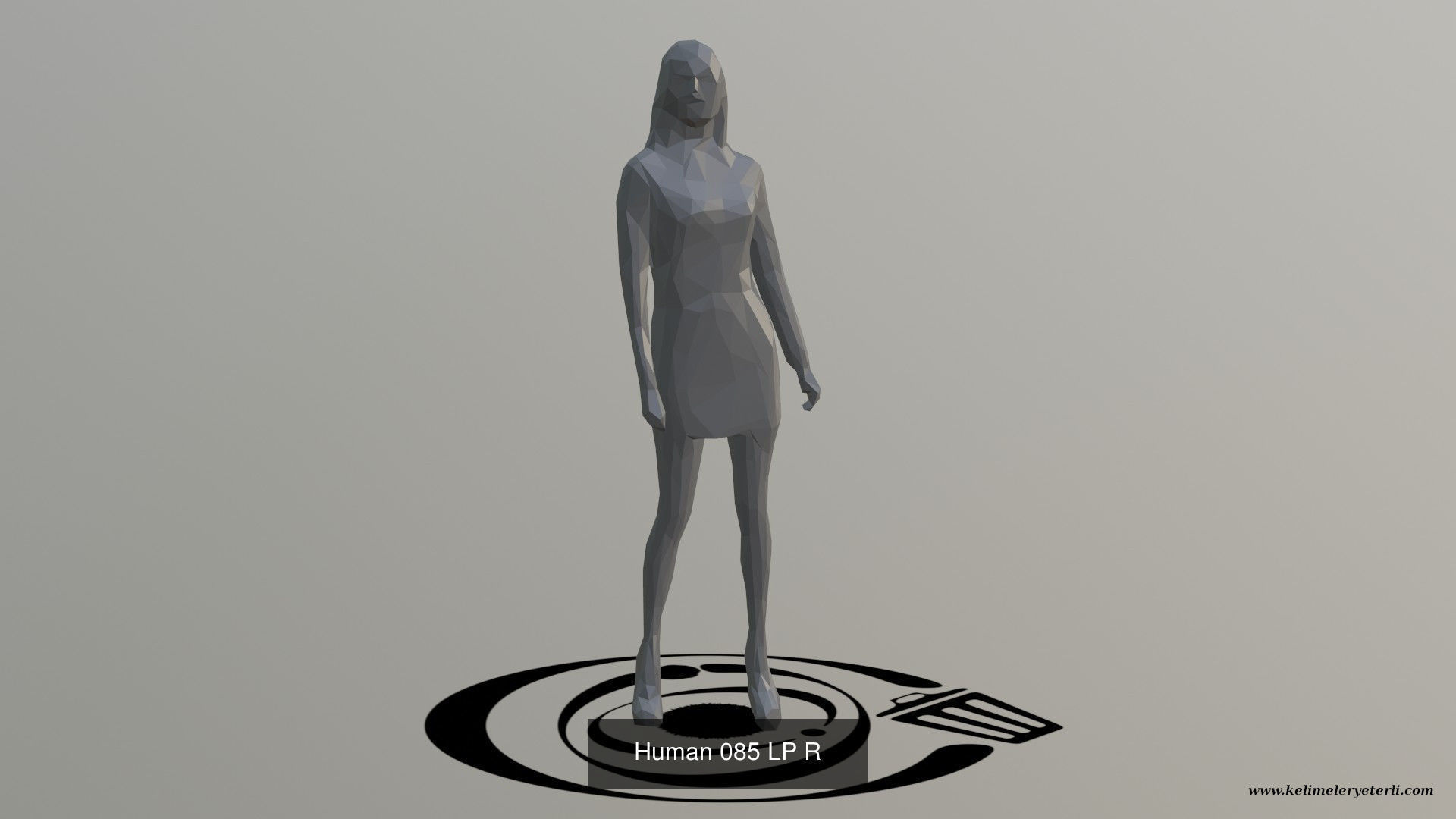 Low Poly People Pack 016 - 30 Pieces R 3D Model Collection_27