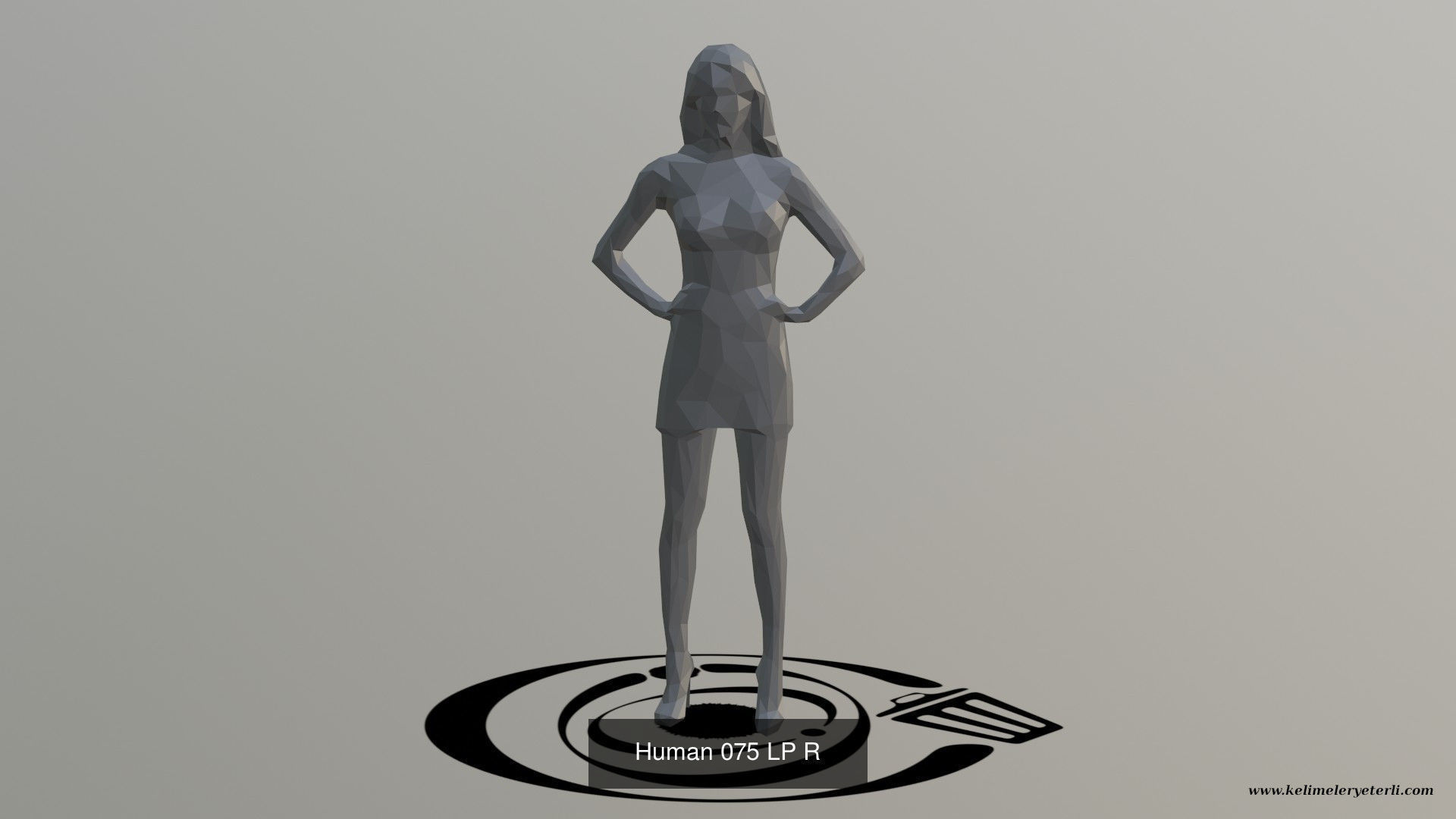 Low Poly People Pack 016 - 30 Pieces R 3D Model Collection_17