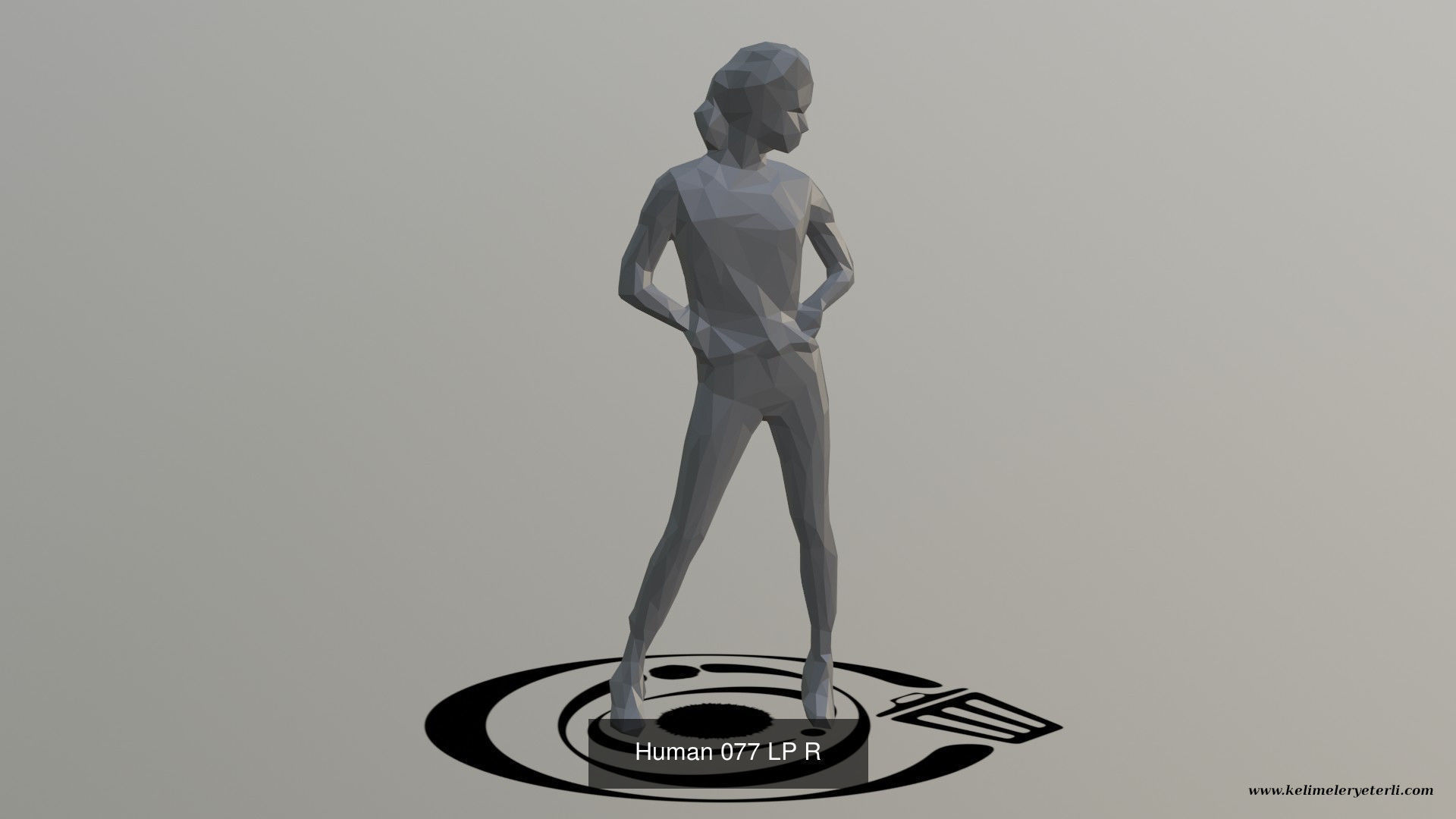 Low Poly People Pack 016 - 30 Pieces R 3D Model Collection_19