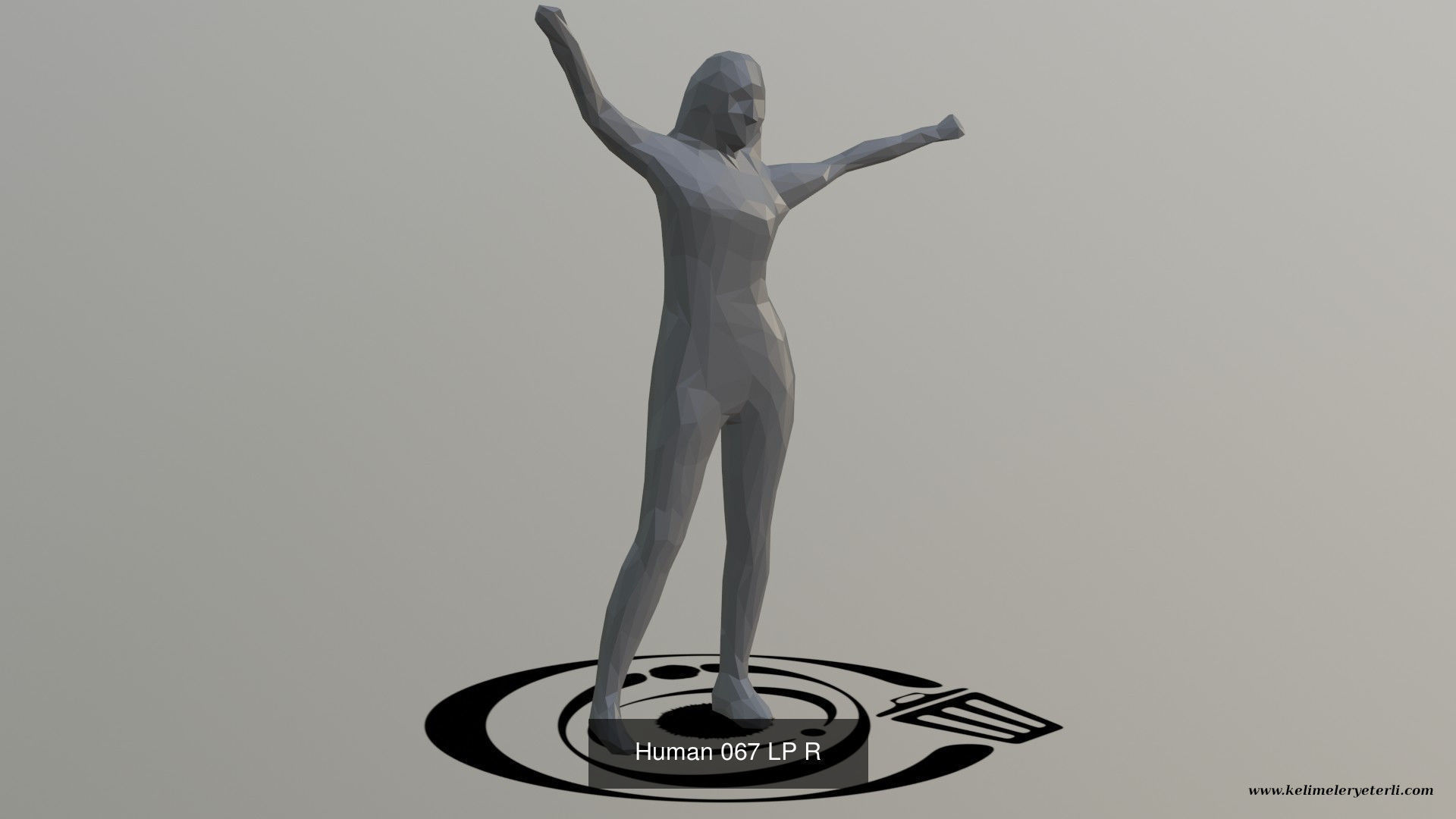 Low Poly People Pack 016 - 30 Pieces R 3D Model Collection_9