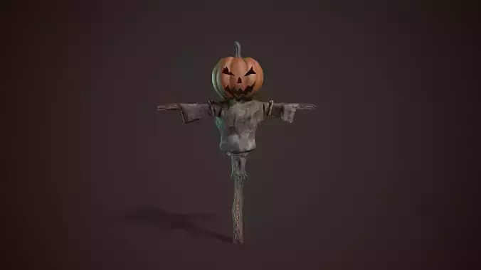 Pumpkin Scarecrow