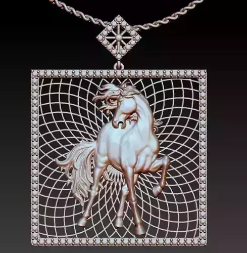 hours pendant Sculpture jewelry gold