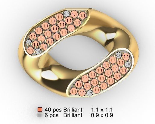 13 MM MIAMI CUBAN LINK CHAIN FOR BRACELET OR NECKLACE 3D print model_7