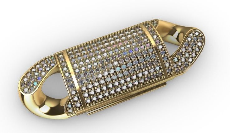 13 MM MIAMI CUBAN LINK CHAIN FOR BRACELET OR NECKLACE 3D print model_12