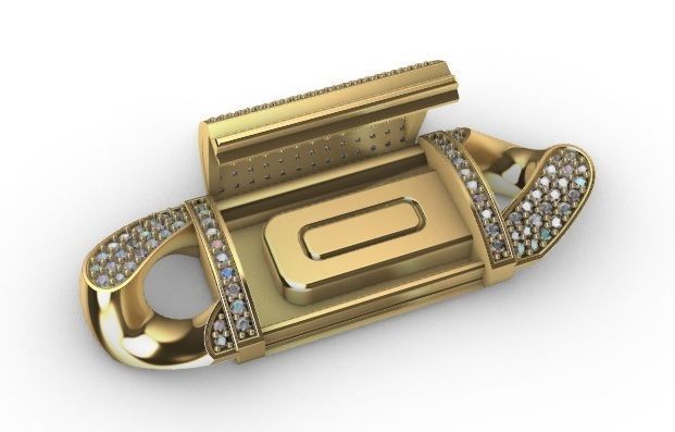 13 MM MIAMI CUBAN LINK CHAIN FOR BRACELET OR NECKLACE 3D print model_13