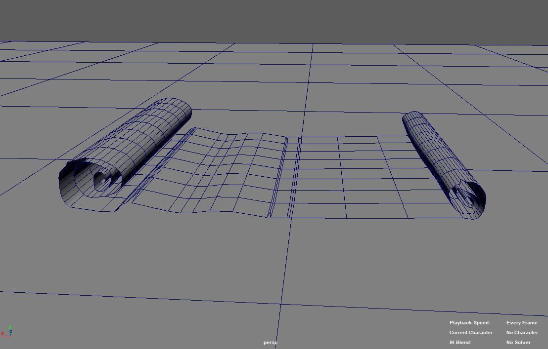 parchemin scroll Free 3D model_3