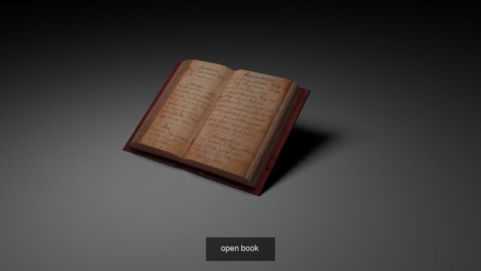 the sorcerer desk and all artefacts 3D Model Collection_5