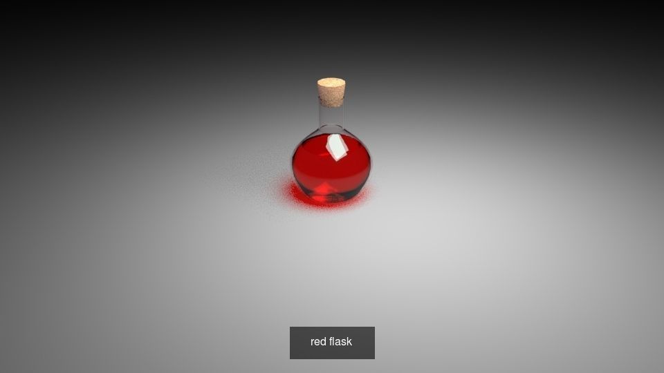 the sorcerer desk and all artefacts 3D Model Collection_7