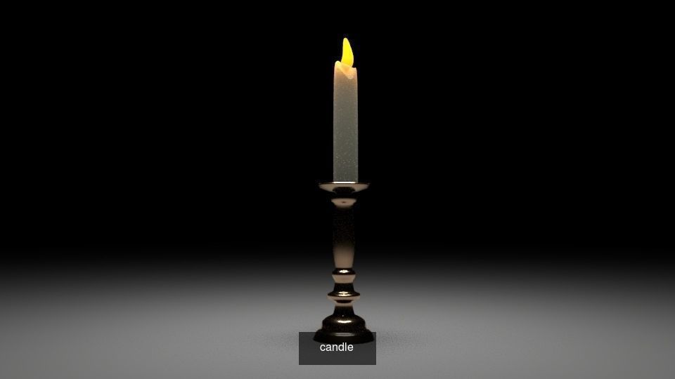 the sorcerer desk and all artefacts 3D Model Collection_3