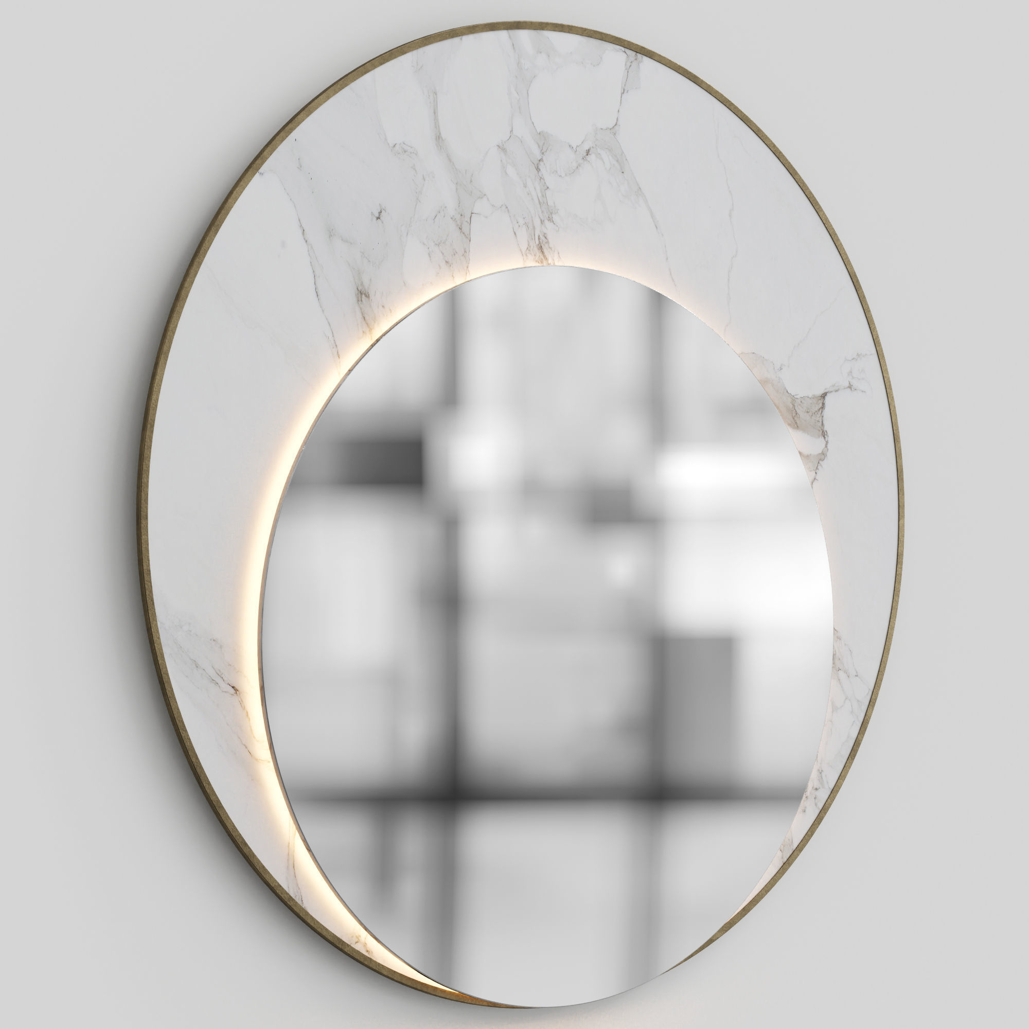 Decorative Mirror 2 3D model_1