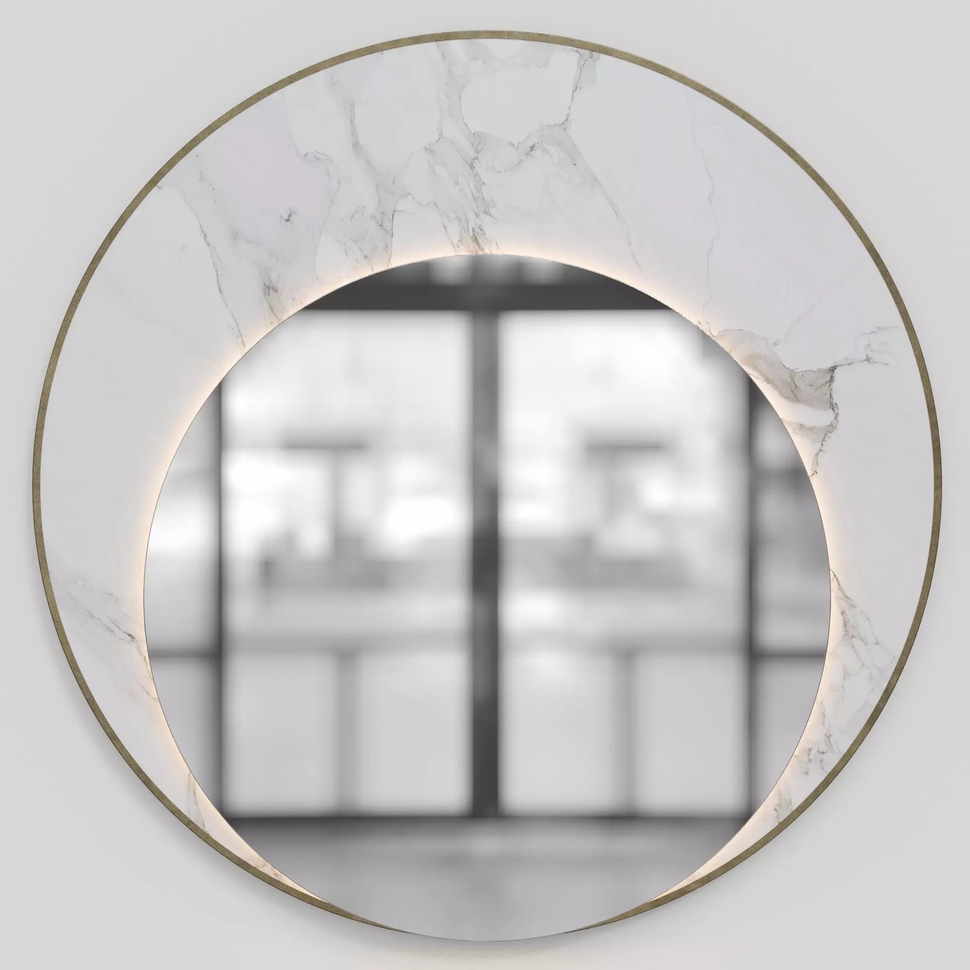 Decorative Mirror 2 3D model_0