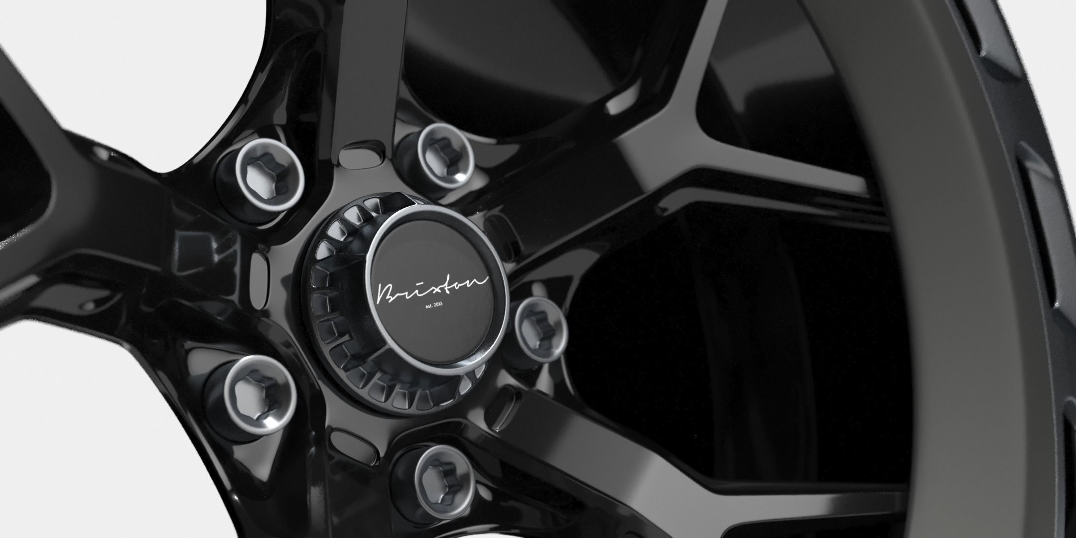 Brixton Forged x Jon Olsson Wheel Rim 3D Model 3D model_1