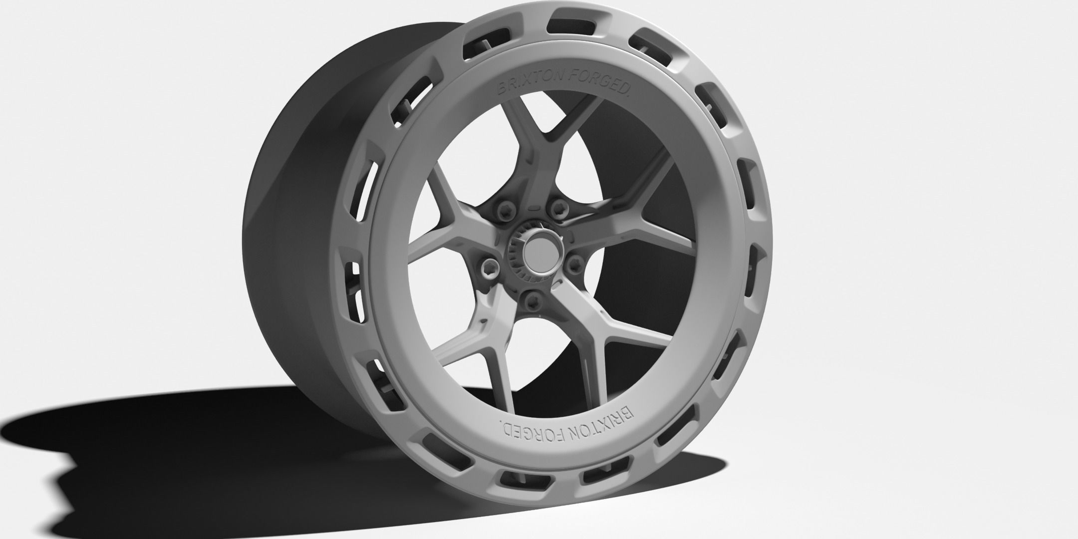 Brixton Forged x Jon Olsson Wheel Rim 3D Model 3D model_2