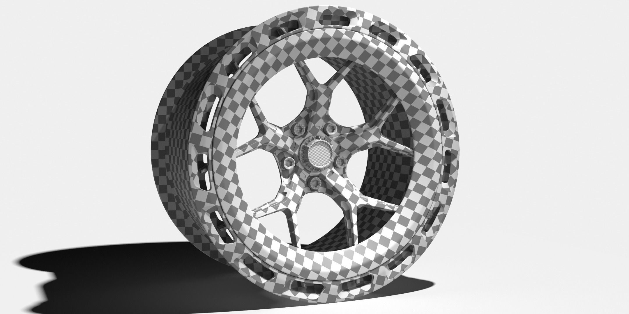 Brixton Forged x Jon Olsson Wheel Rim 3D Model 3D model_5