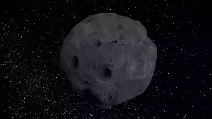 Detailed asteroid 3D model