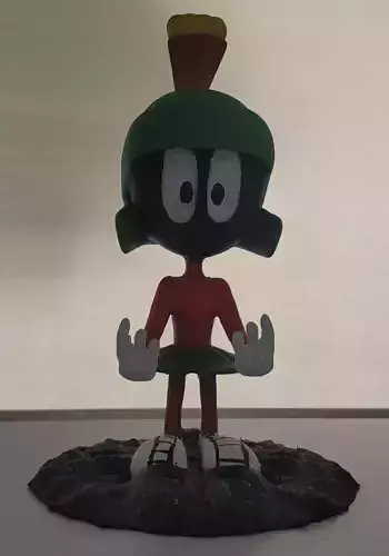 Marvin the Martian Mobile Phone Holder 3D print model