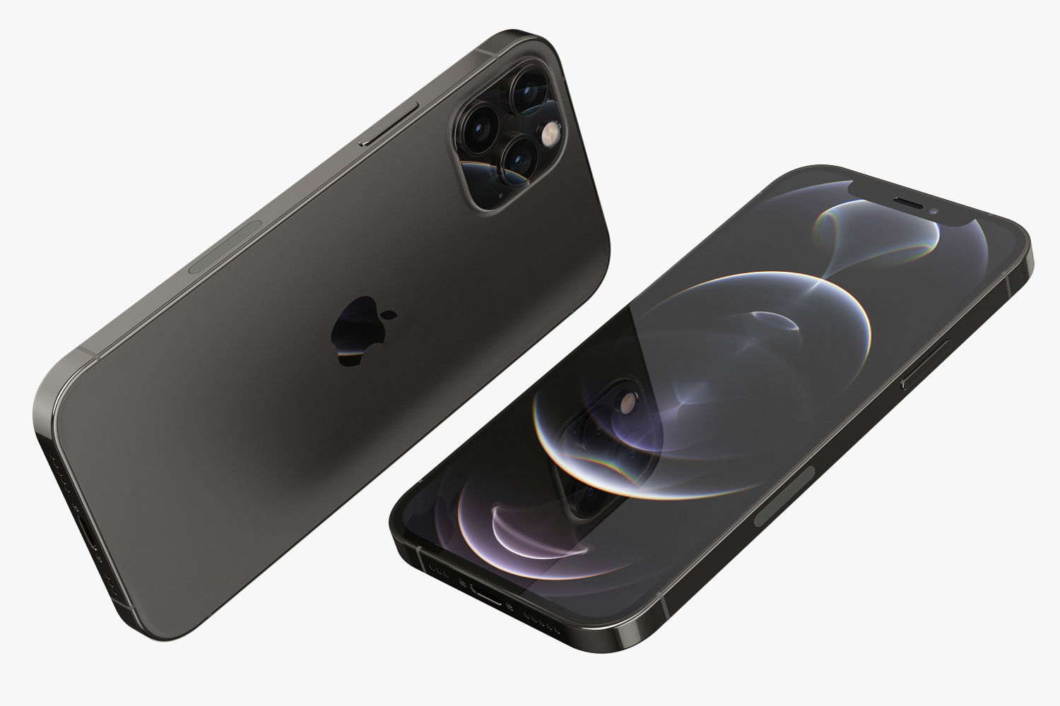 Apple iPhone 12 PRO and 12 pro MAX 3D model_6