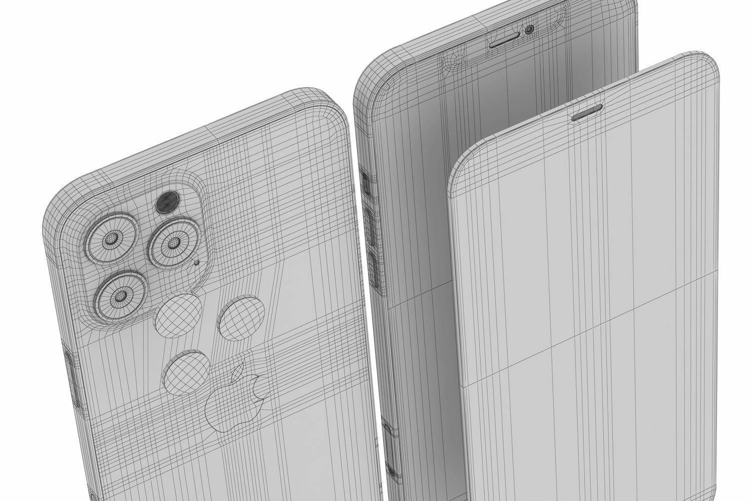 Apple iPhone 12 PRO and 12 pro MAX 3D model_27