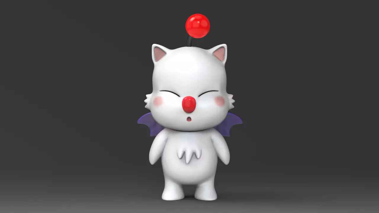 Cute Mogu STL 3D print model_0